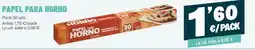 AhorraMas Papel para horno oferta