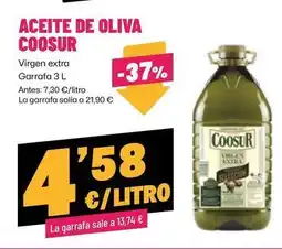 AhorraMas Coosur - aceite de oliva oferta