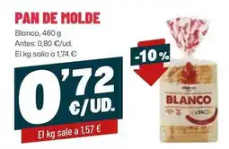 AhorraMas Blanco - pan de molde oferta