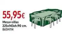 Cadena88 Mesa+sillas 225x143xh.90 cm oferta