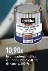 Cadena88 Ratio - imprimación sintética antióxido 750 ml. gris mate. 51q176 oferta