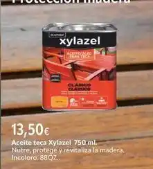 Cadena88 Xylazel - aceite teca oferta
