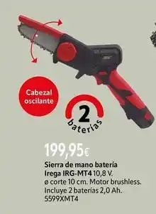 Cadena88 Irega - sierra de mano batería irga oferta
