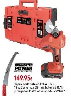 Cadena88 Ratio - tijera poda batería rt20-b oferta