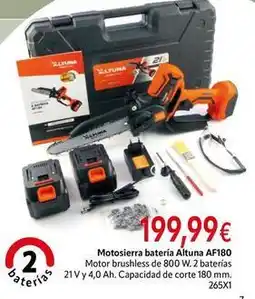 Cadena88 Altuna - motosierra batería altuna af180 oferta