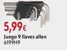 Cadena88 Juego 9 llaves allen oferta