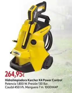 Cadena88 Kärcher - hidrolimpiadora k4 power control oferta