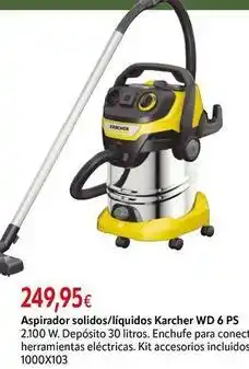 Cadena88 Kärcher - aspirador solidos/liquidos wd 6 ps oferta