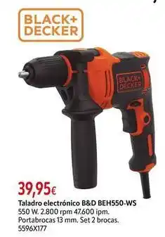 Cadena88 Black & decker - taladro electronico beh550-ws oferta
