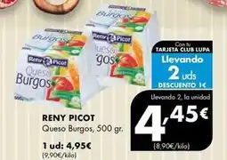 Supermercados Lupa Reny picot - queso burgos oferta