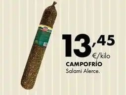 Supermercados Lupa Campofrío - salami alerce oferta