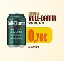 Supermercados Lupa Voll-damm - cerveza oferta
