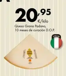 Supermercados Lupa Grana padano - queso, 10 meses de curación d.o.p oferta