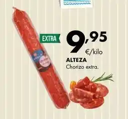 Supermercados Lupa Alteza - chorizo extra oferta
