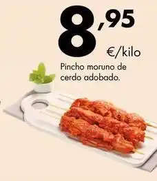 Supermercados Lupa Pincho moruno de cerdo adobado oferta