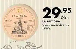 Supermercados Lupa La antigua - queso curado de oveja tartufo oferta