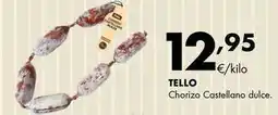 Supermercados Lupa Tello - chorizo castellano dulce oferta