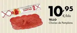 Supermercados Lupa Tello - chorizo de pamplona oferta