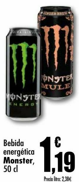 Unide Supermercados Bebida energética monster oferta