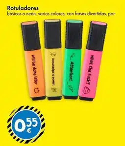 TEDi Rotuladores oferta