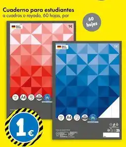 TEDi Cuaderno para estudiantes oferta