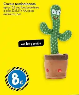 TEDi Cactus tambalante oferta