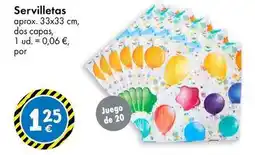 TEDi Servilletas oferta