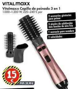 TEDi Aire - cepillo de peinado 3 en 1 oferta