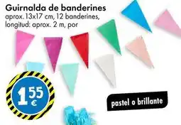 TEDi Brillante - guirnalda de banderines oferta