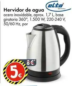 TEDi Hervidor de agua oferta