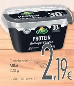 Valvi Supermercats Arla protein cottage cheese oferta