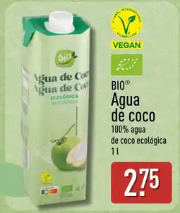 ALDI Bio Agua de coco oferta