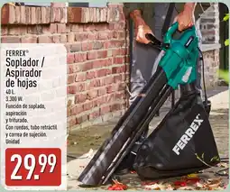 ALDI Ferrex soplador / aspirador de hojas oferta