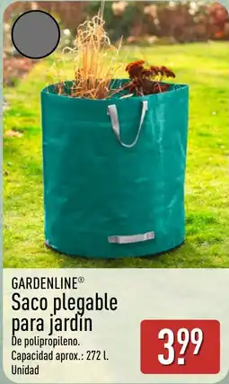 ALDI Gardenline saco plegable para jardin oferta