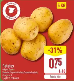 ALDI Patatas oferta