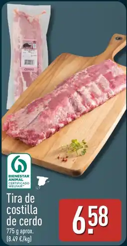 ALDI Tira de costilla de cerdo oferta