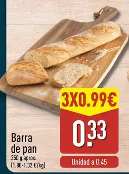 ALDI Barra de pan oferta