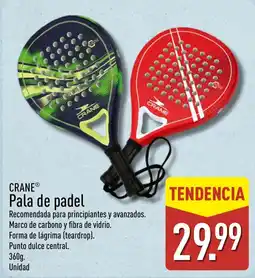 ALDI Crane pala de padel oferta