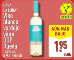 ALDI Casa la luna vino blanco verdejo viura oferta