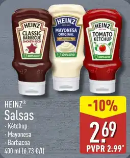 ALDI Heinz salsas oferta