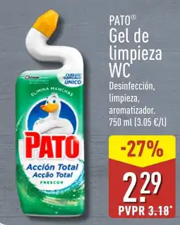 ALDI Pato gel de limpieza wc oferta