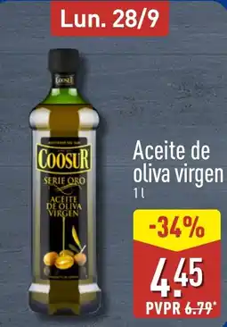 ALDI Coosur aceite de oliva virgen oferta