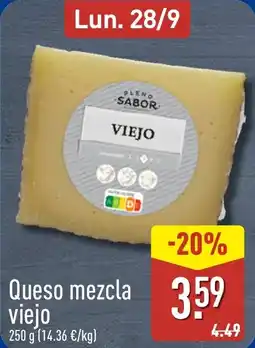 ALDI Viejo Queso mezcla oferta