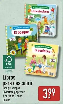 ALDI Libros para descubrir oferta