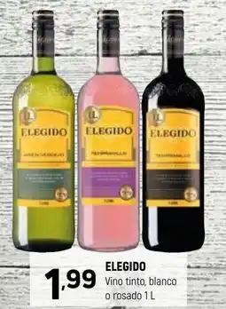 Coviran Elegido vino tinto, blanco o rosado oferta