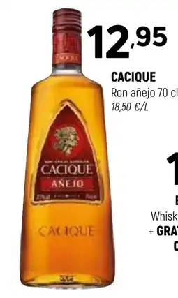 Coviran Cacique Ron añejo oferta