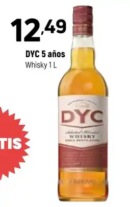 Coviran Dyc whisky 5 años oferta