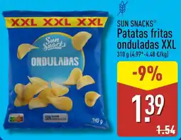 ALDI Sun Snacks patatas fritas onduladas XXL oferta