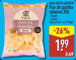 ALDI Asia Green Garden pan de gamba sabores XXL oferta