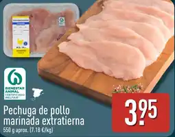 ALDI Pechuga de pollo marinada extratierna oferta